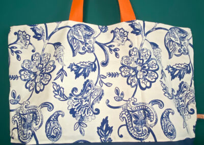 Tasche Blumenornamente