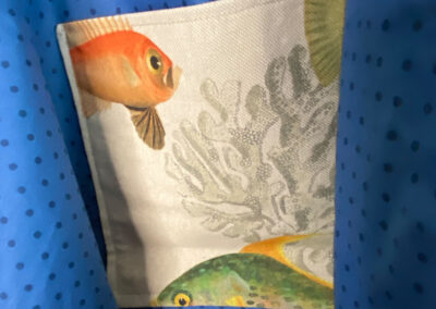 Tasche Fisch Orange Innen
