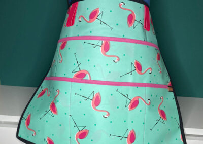 Gartenschürze Flamingo, Artikelnummer: 050