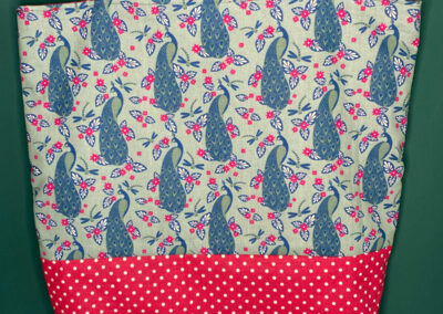 Wendetasche Pfau Pink