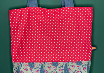 Wendetasche Pink Pfau